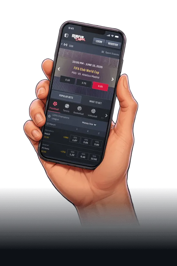 Live Wetten bei Mafia Casino